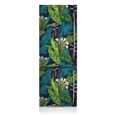 Decoration fridge cover Tropical jungle