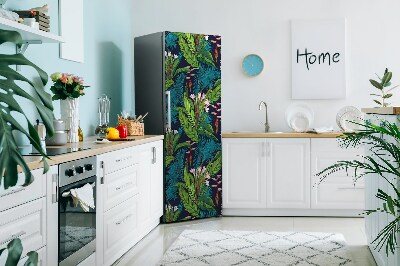 Decoration fridge cover Tropical jungle