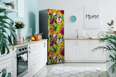 Magnetic fridge cover Painted garden