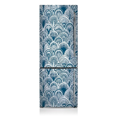 Decoration fridge cover Boho abstraction