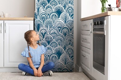 Decoration fridge cover Boho abstraction