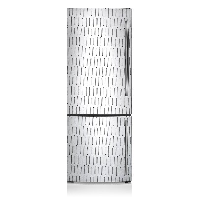 Decoration fridge cover Drawn lines