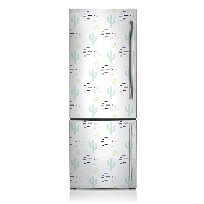 Decoration fridge cover Cactus