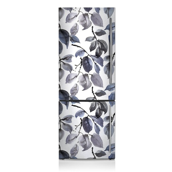 Decoration fridge cover Gray branches