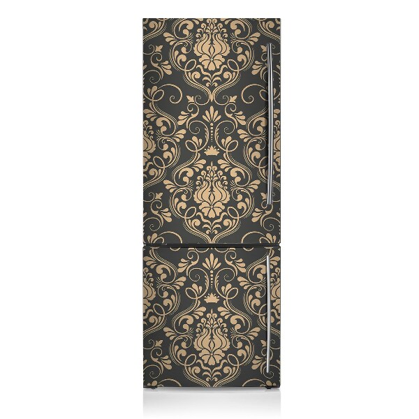 Decoration fridge cover Golden ornament