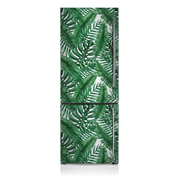 Decoration fridge cover Monster leaves