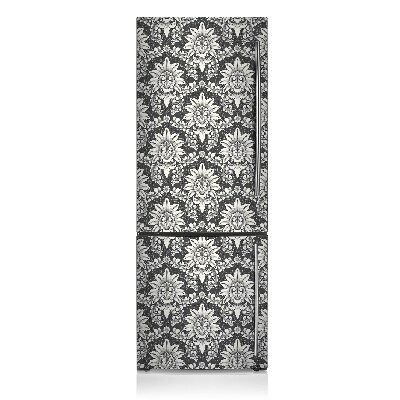 Decoration fridge cover Oriental flowers