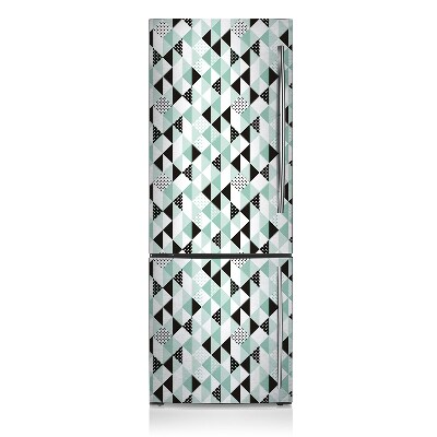 Decoration fridge cover Geometric pattern