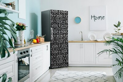 Decoration fridge cover Black and white patterns