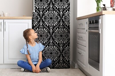 Decoration fridge cover Black and white patterns