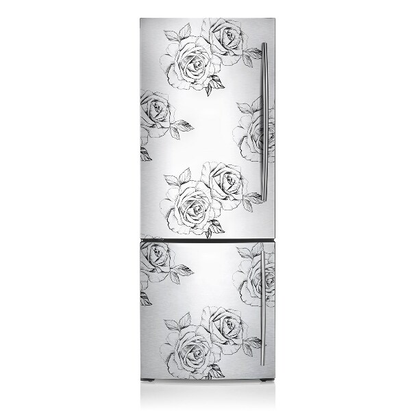 Magnetic fridge cover Roses