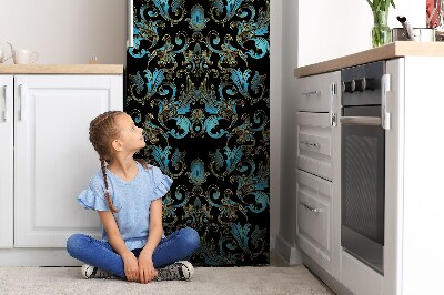 Decoration fridge cover Baroque pattern