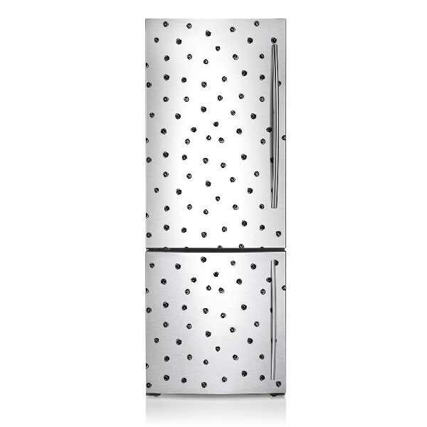 Decoration fridge cover Black dots