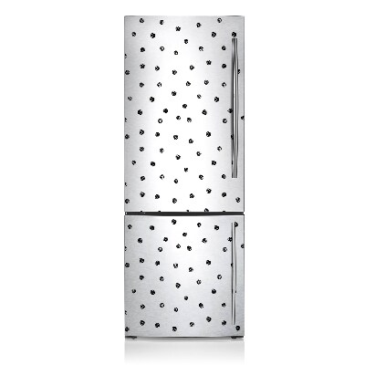 Decoration fridge cover Black dots