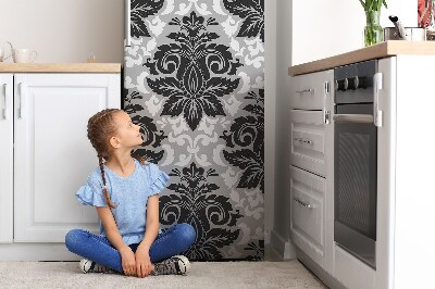 Decoration fridge cover Gray pattern