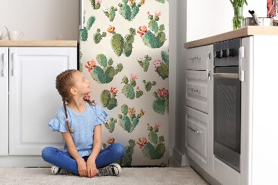 Decoration fridge cover Cactus