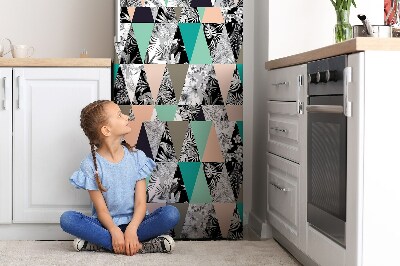 Decoration fridge cover Tropical