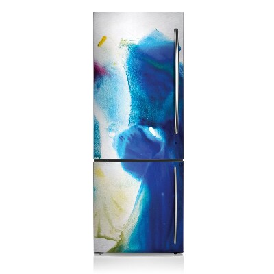 Decoration fridge cover Blue places