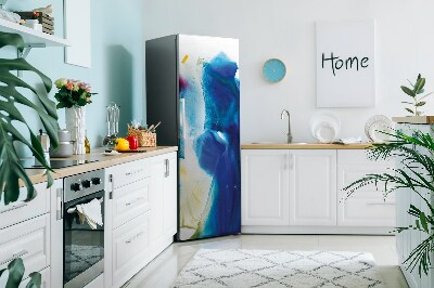 Decoration fridge cover Blue places