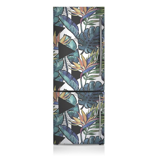 Magnetic fridge cover Palm leaves