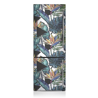 Magnetic fridge cover Palm leaves