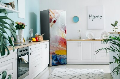 Decoration fridge cover Colorful spots