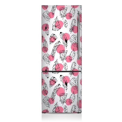 Decoration fridge cover Pen and dots