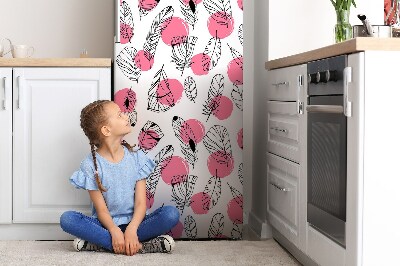 Decoration fridge cover Pen and dots