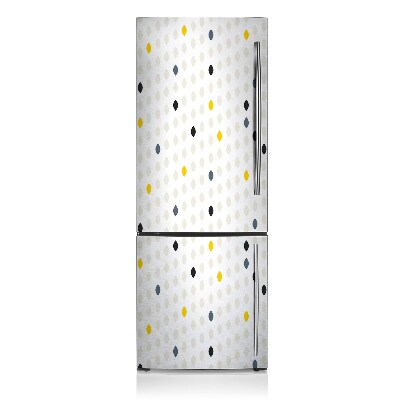 Decoration fridge cover Colorful lemons