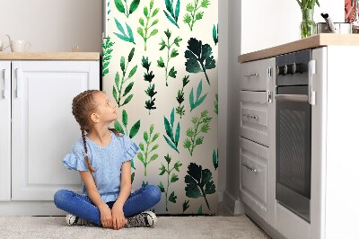 Decoration fridge cover Field flowers