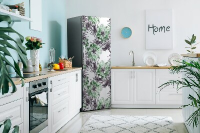 Magnetic fridge cover Magic flowers