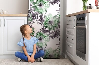 Magnetic fridge cover Magic flowers