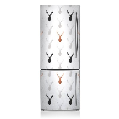 Magnetic fridge cover Minimalist deer