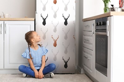 Magnetic fridge cover Minimalist deer