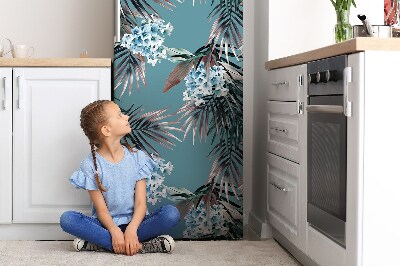 Magnetic fridge cover Photo of the leaves