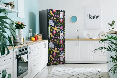 Magnetic fridge cover Mexican theme