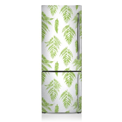 Magnetic fridge cover Fern prints