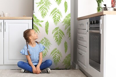 Magnetic fridge cover Fern prints