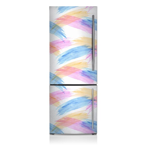 Decoration fridge cover Brush strokes