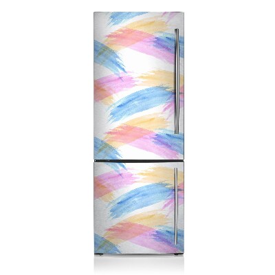 Decoration fridge cover Brush strokes