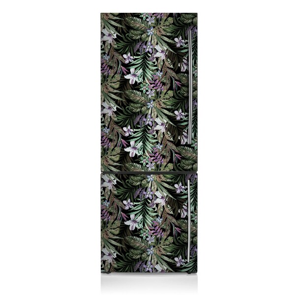 Magnetic fridge cover Palm flowers