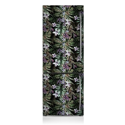 Magnetic fridge cover Palm flowers