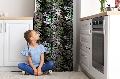 Magnetic fridge cover Palm flowers