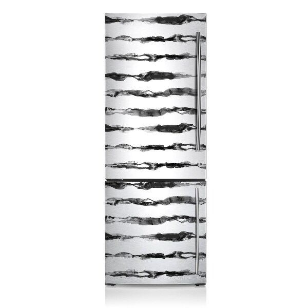 Magnetic fridge cover Abstract lines