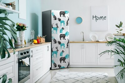 Decoration fridge cover Animal