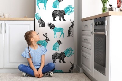 Decoration fridge cover Animal