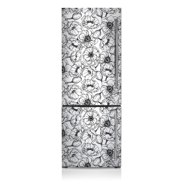 Decoration fridge cover Flower theme