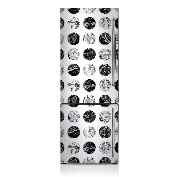 Magnetic fridge cover Moon pattern