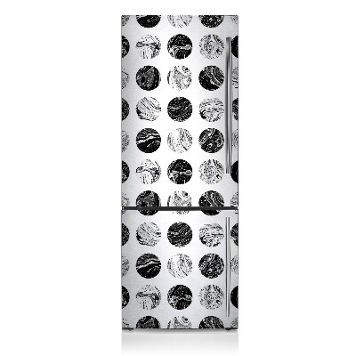 Magnetic fridge cover Moon pattern