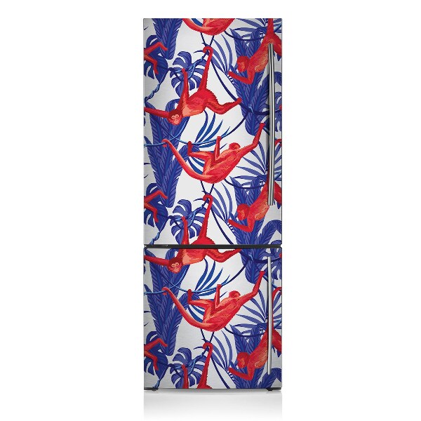 Decoration fridge cover Abstract monkey